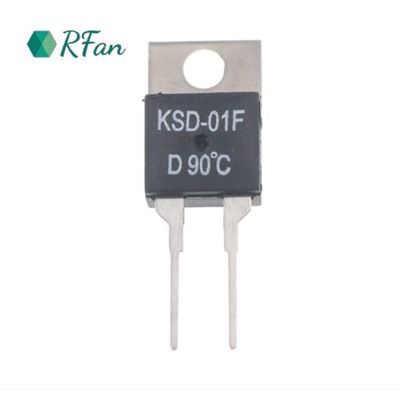 KSD01F 10A 15A Thermal Protector Resettable Thermal Cutoff Fuse For Washing Machine
