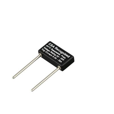 CSA Recognized PPTC Resettable Fuse for Voltage Rating 6V 60V and Trip Current 0.2A 20A