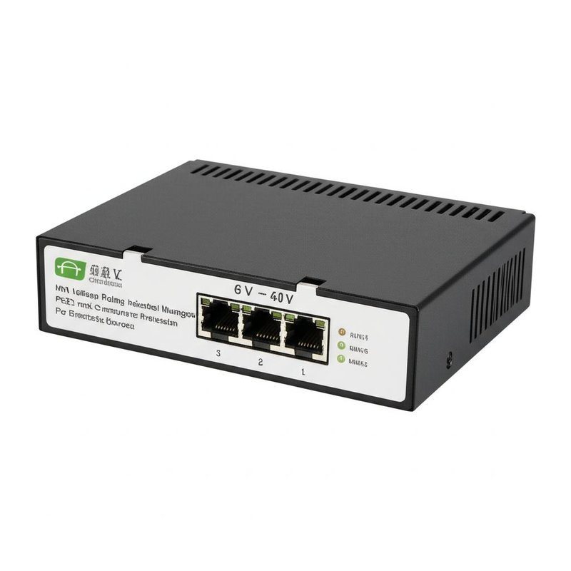 6V 60V Voltage Rating Industrial Managed POE Switch with Overcurrent Protection For Electronic Devices