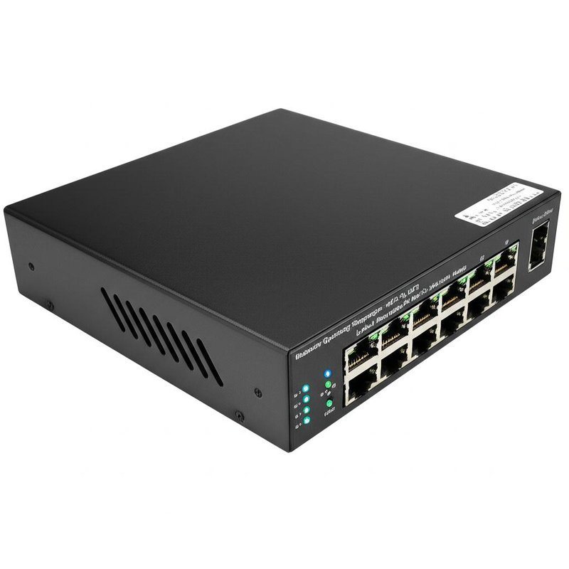 Maximum Operating Temperature -40°C To 85°C Industrial Managed POE Switch with Lead-Free Design